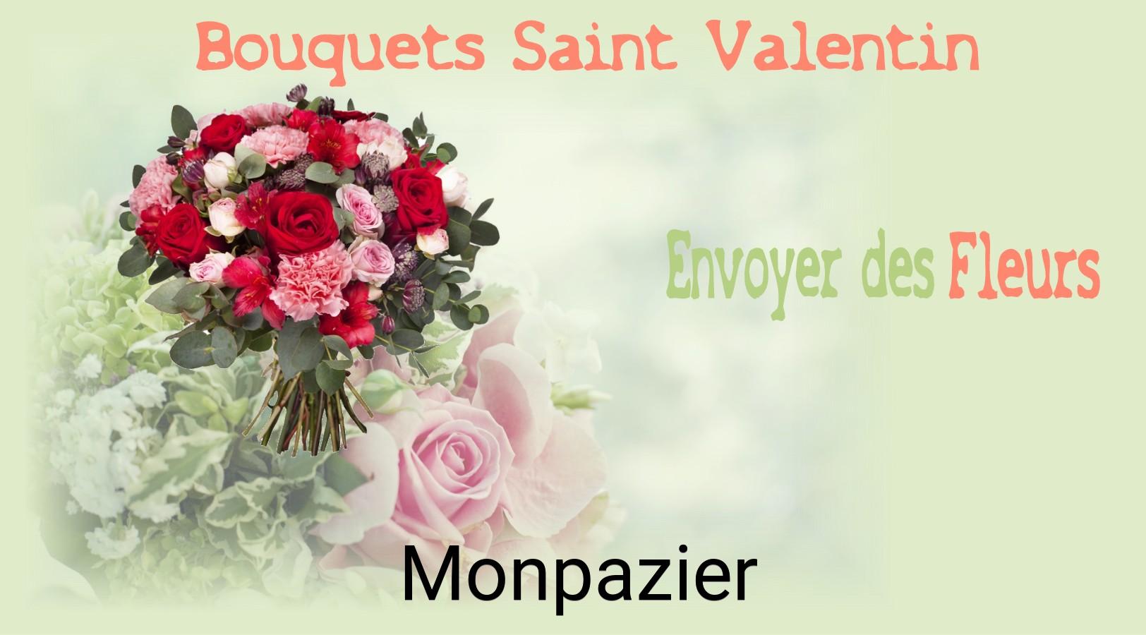 Roses de Saint-Valentin livrées à Monpazier